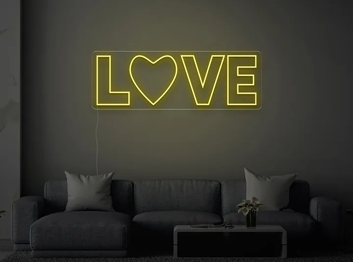 LOVE - Semn Luminos LED Neon