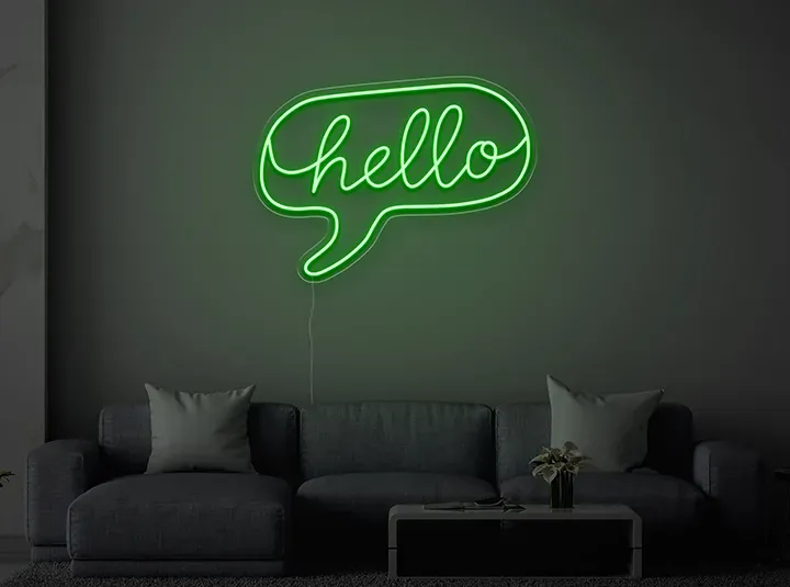 Hello - Semn Luminos LED Neon