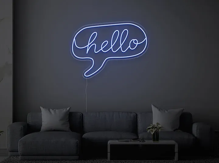 Hello - Semn Luminos LED Neon