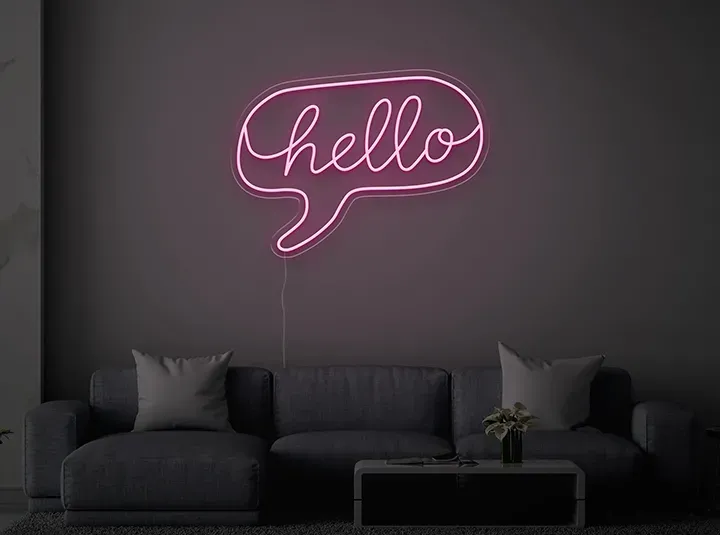 Hello - Semn Luminos LED Neon