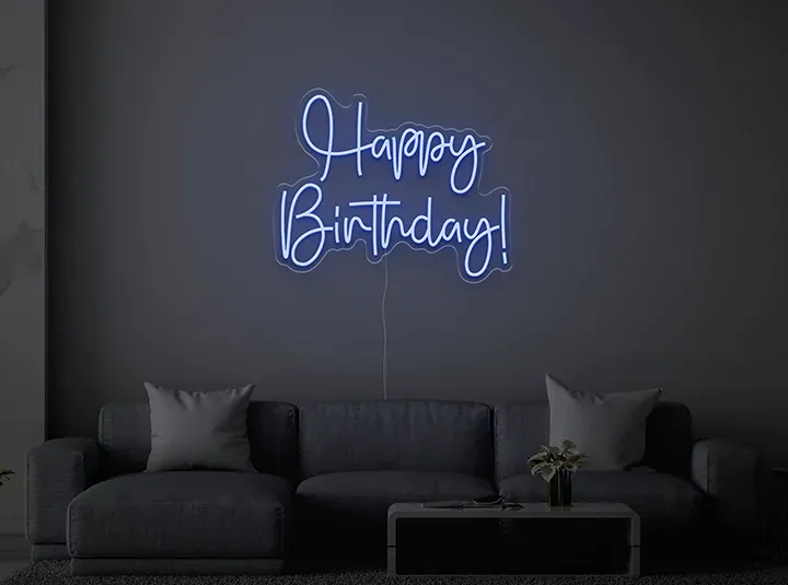 Happy birthday - LED Neon Sign