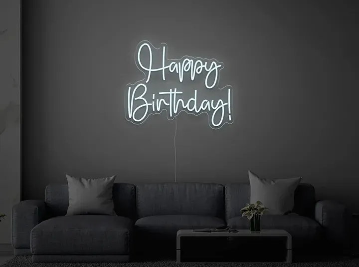 Happy birthday - Semn Luminos LED Neon