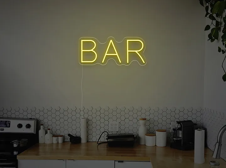 BAR - Semn Luminos LED Neon