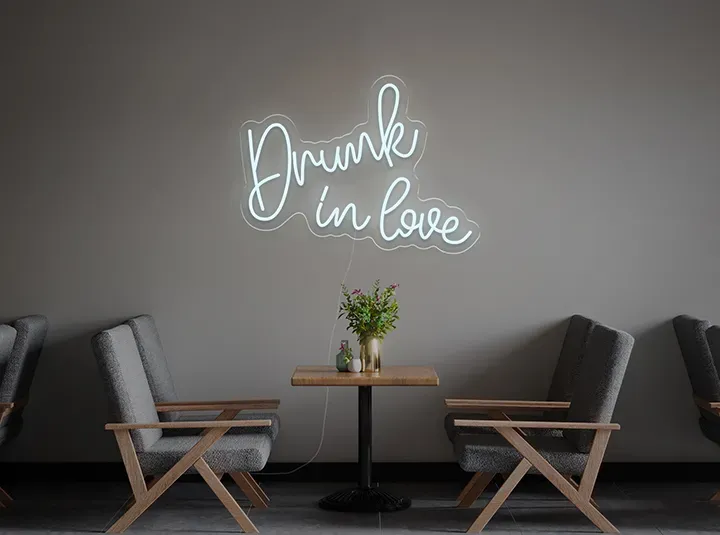 Drunk in Love - Signe lumineux au neon LED