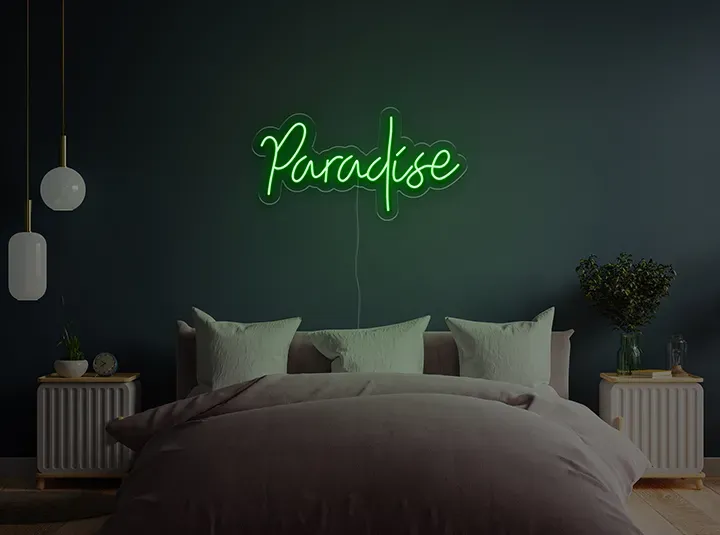 Paradise - LED Neon Sign