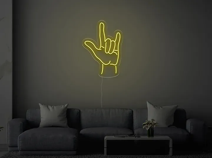 ROCK - Semn Luminos LED Neon