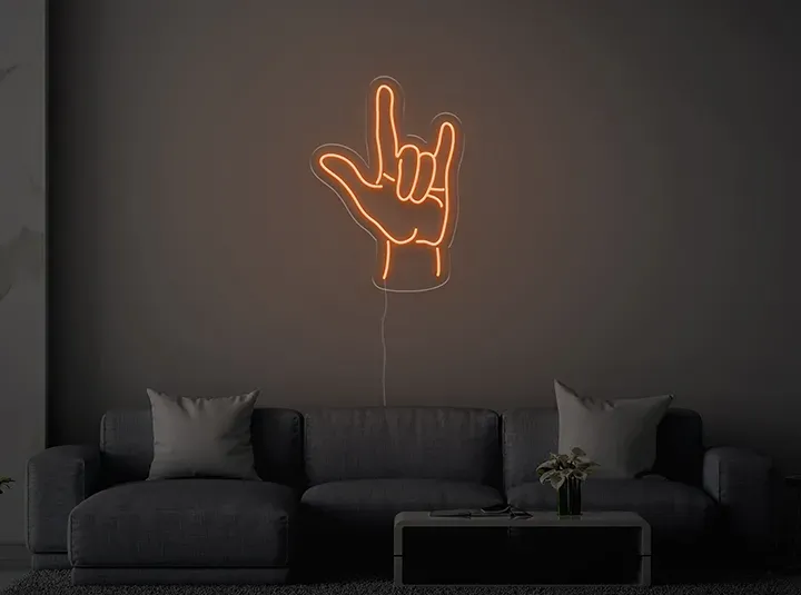 ROCK - Semn Luminos LED Neon