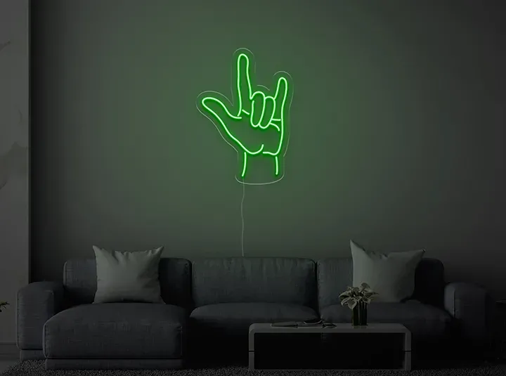 ROCK - Semn Luminos LED Neon