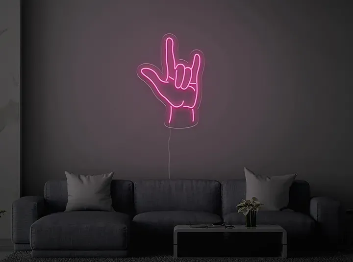 ROCK - Semn Luminos LED Neon