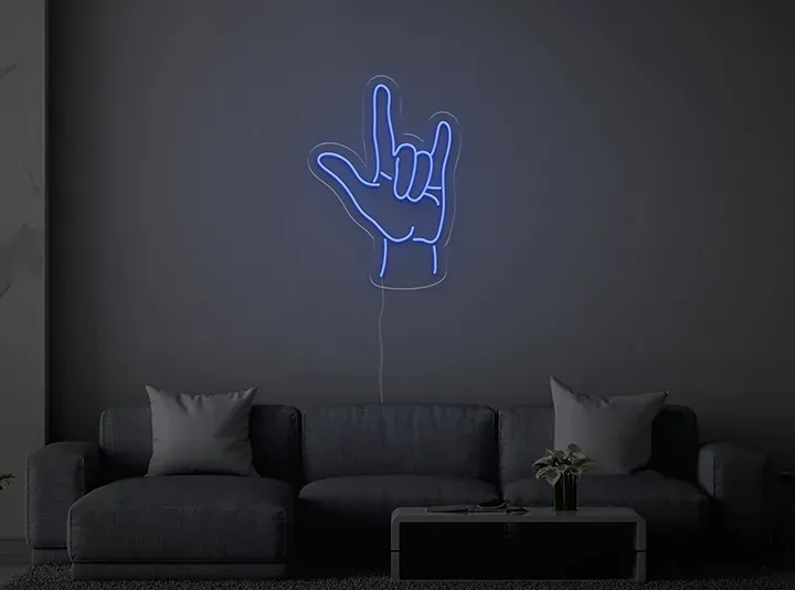 ROCK - Semn Luminos LED Neon