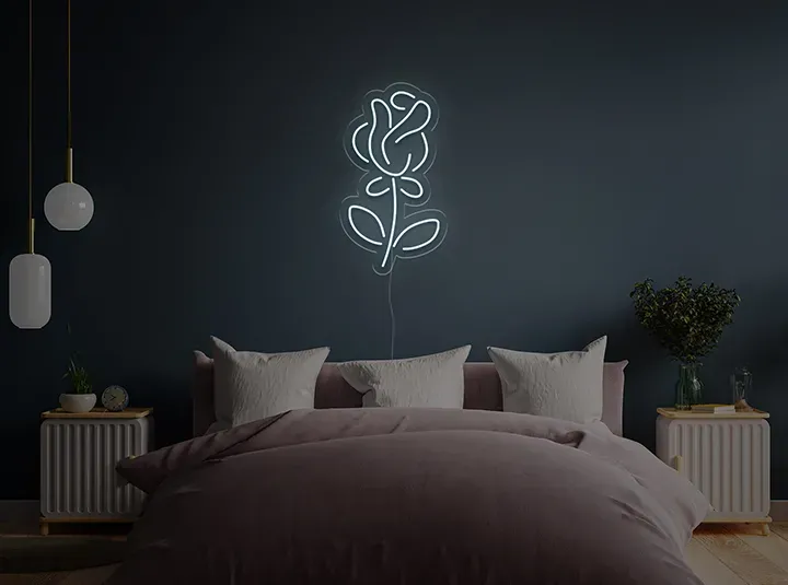Rose - Neon LED Schild