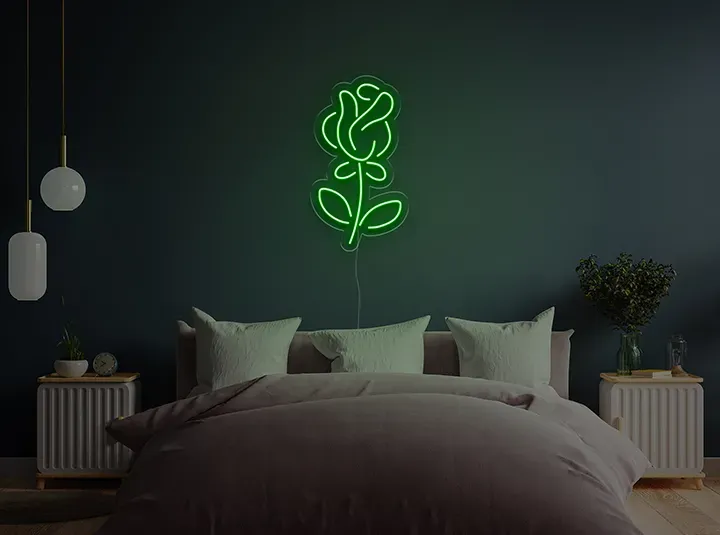 Rose - Semn Luminos LED Neon