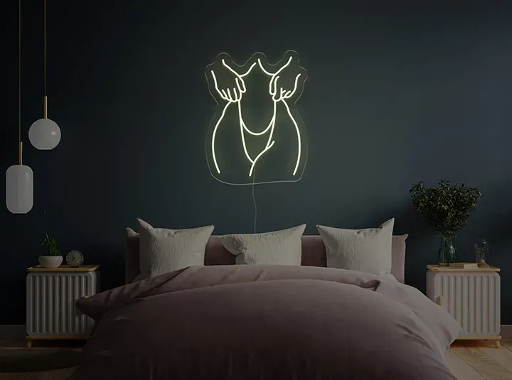 Silueta I - Semn Luminos LED Neon