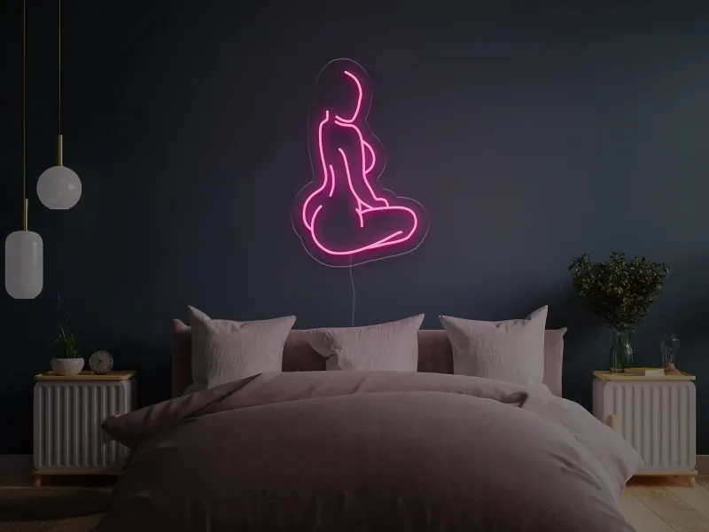 Silueta II - Semn Luminos LED Neon