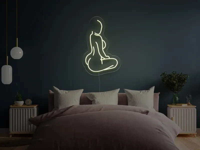 Silueta II - Semn Luminos LED Neon