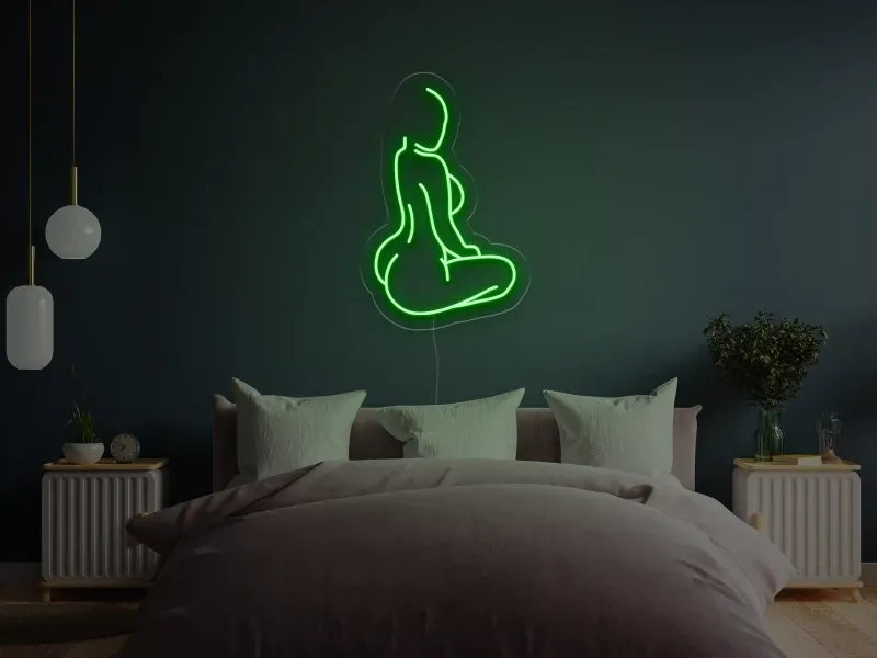 Silueta II - Semn Luminos LED Neon