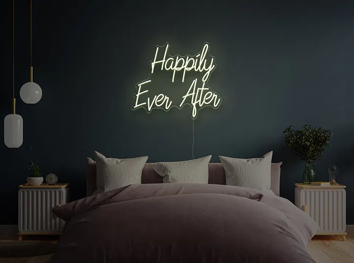 Happily Ever After - Semn Luminos LED Neon