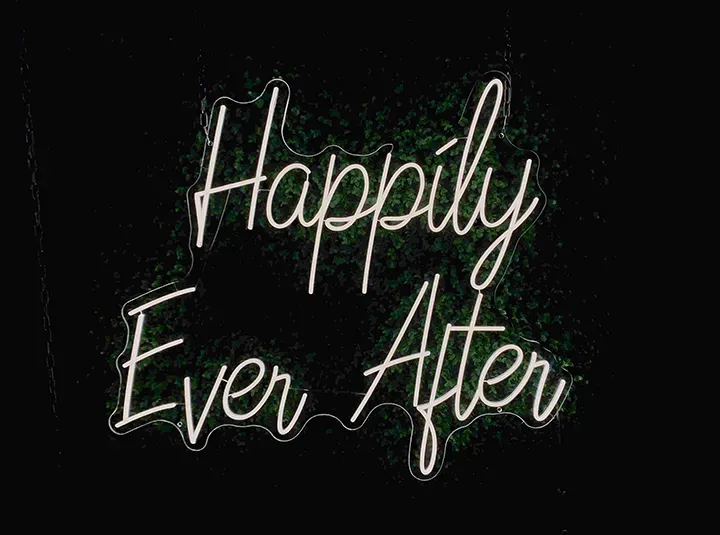 Happily Ever After - Semn Luminos LED Neon