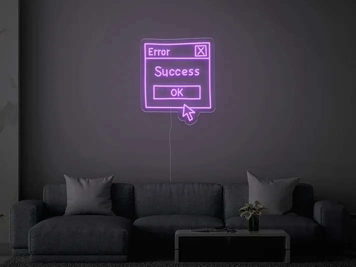 Error - Semn Luminos LED Neon