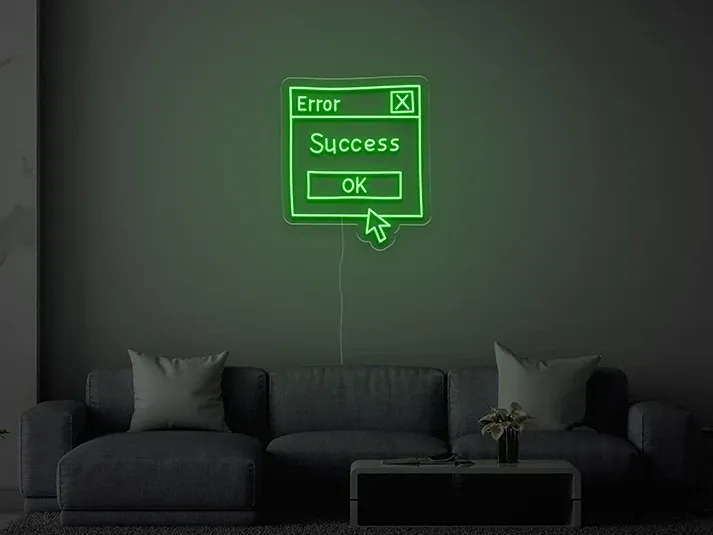 Error - Semn Luminos LED Neon