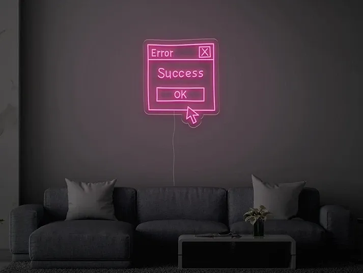 Error - Semn Luminos LED Neon