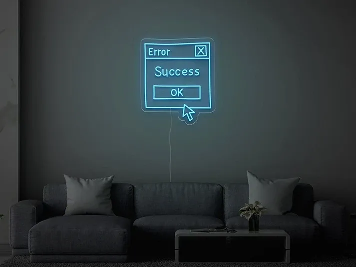 Error - Semn Luminos LED Neon