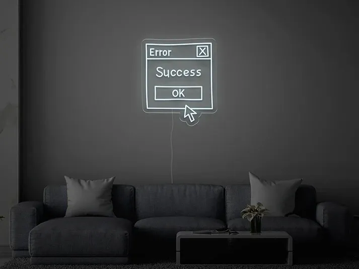 Error - Semn Luminos LED Neon