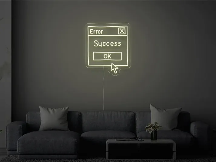 Error - Semn Luminos LED Neon