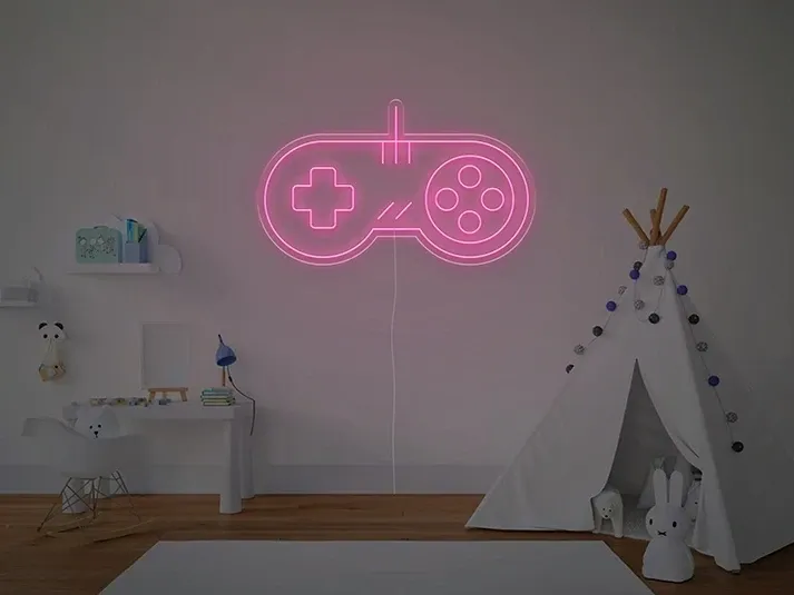 Joystick - Semn Luminos LED Neon