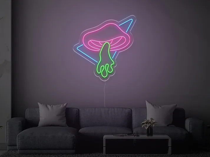 Ciuperca - Semn Luminos LED Neon