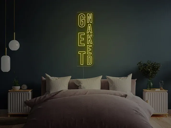 Get Naked - Semn Luminos LED Neon