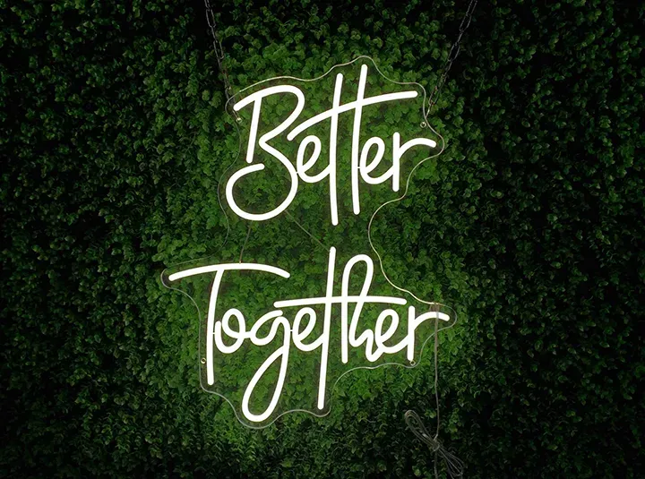 Better Together - Semn Luminos LED Neon