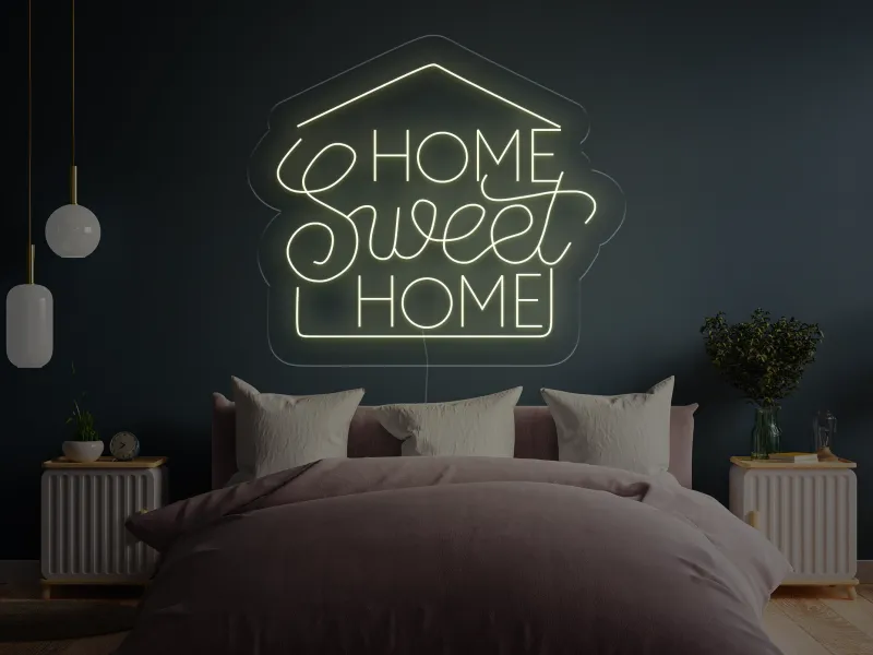 Home Sweet Home - Semn Luminos LED Neon