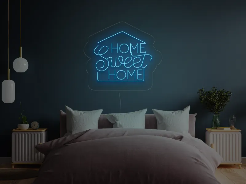 Home Sweet Home - Semn Luminos LED Neon