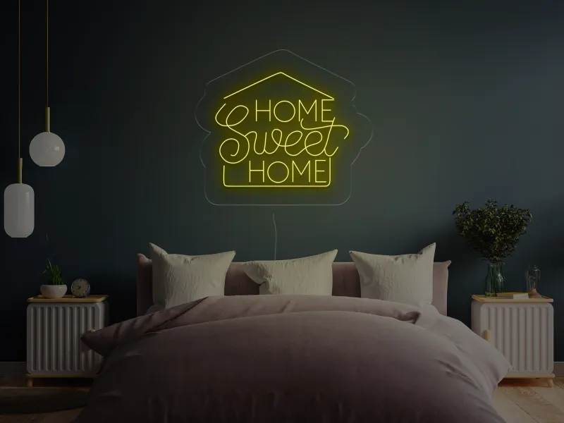 Home Sweet Home - Semn Luminos LED Neon