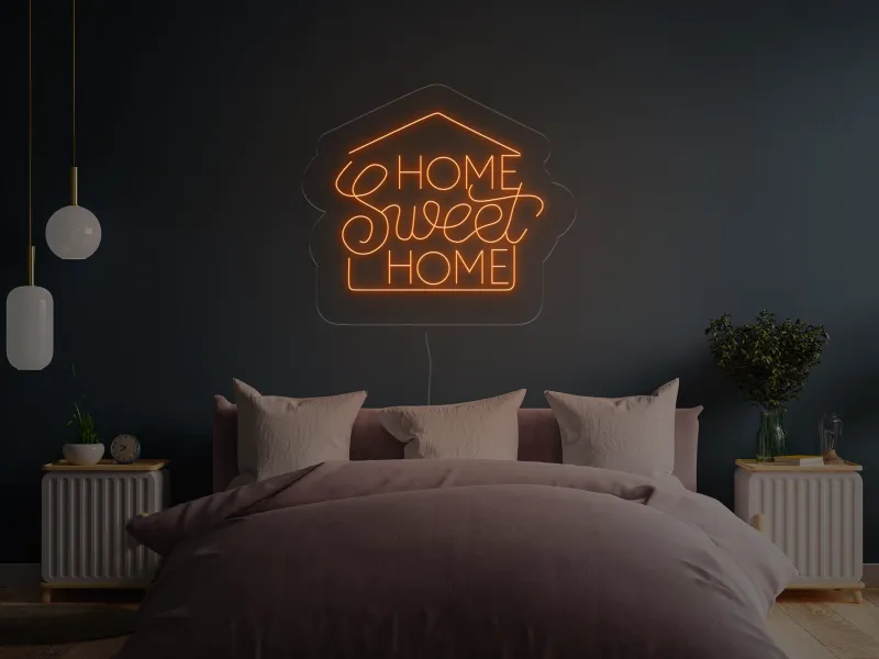 Home Sweet Home - Semn Luminos LED Neon