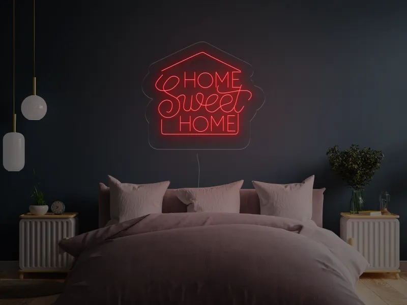 Home Sweet Home - Semn Luminos LED Neon