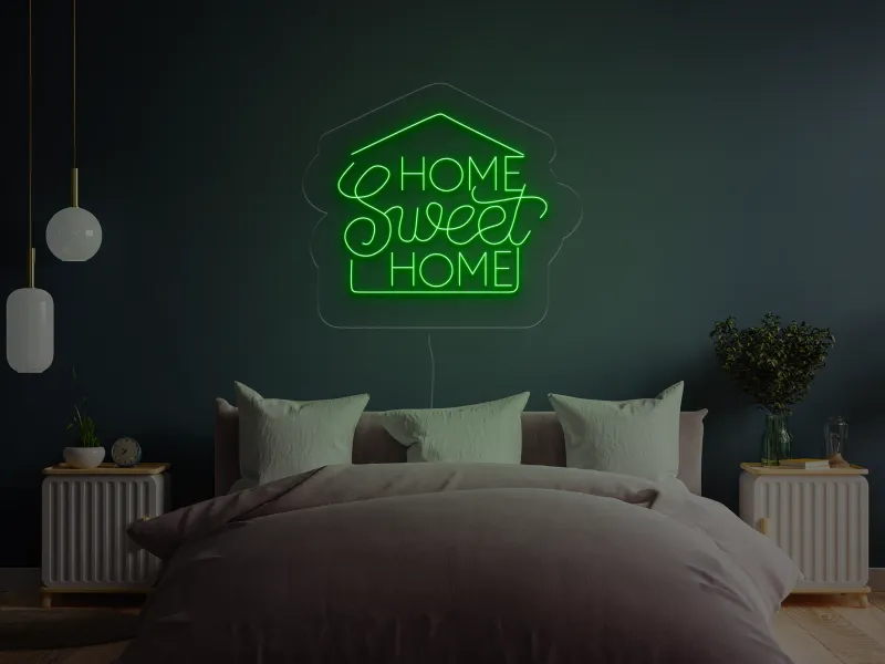 Home Sweet Home - Semn Luminos LED Neon