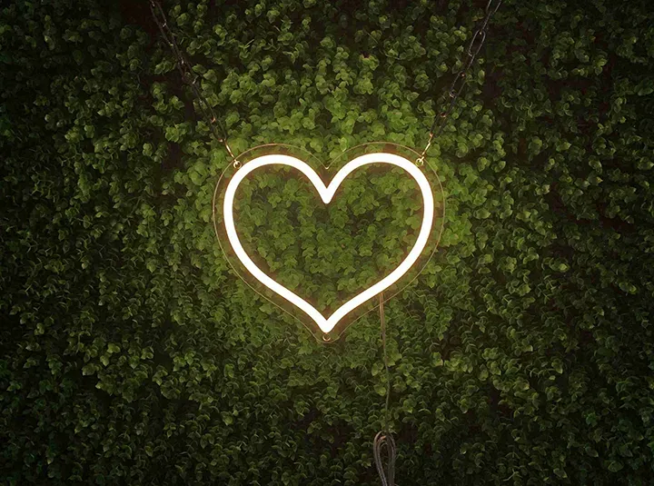 Heart - Semn Luminos LED Neon