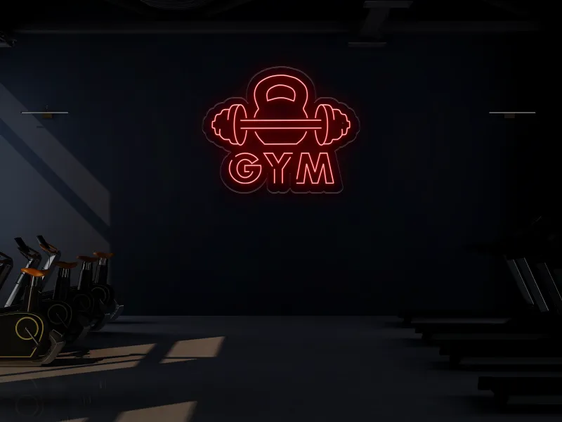 Gym MODE  - Semn Luminos LED Neon