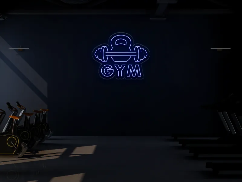 Gym MODE  - Semn Luminos LED Neon