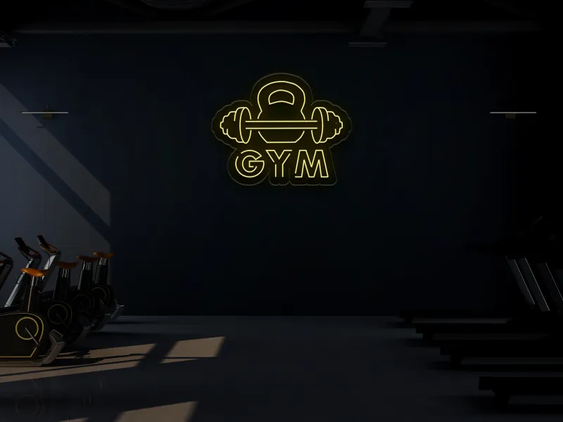 Gym MODE  - Semn Luminos LED Neon