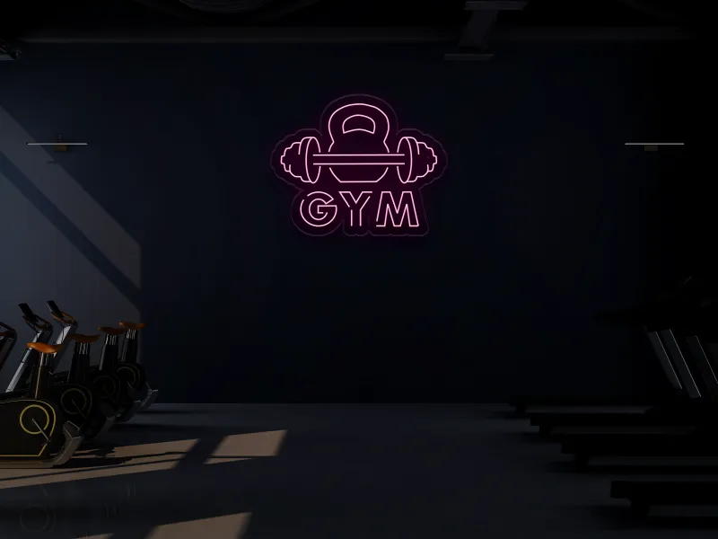 Gym MODE  - Semn Luminos LED Neon