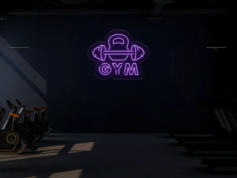 Gym MODE  - Semn Luminos LED Neon