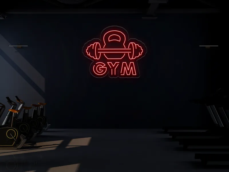 Gym MODE  - Semn Luminos LED Neon