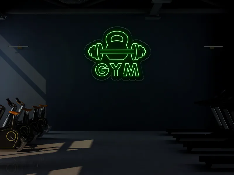 Gym MODE  - Semn Luminos LED Neon