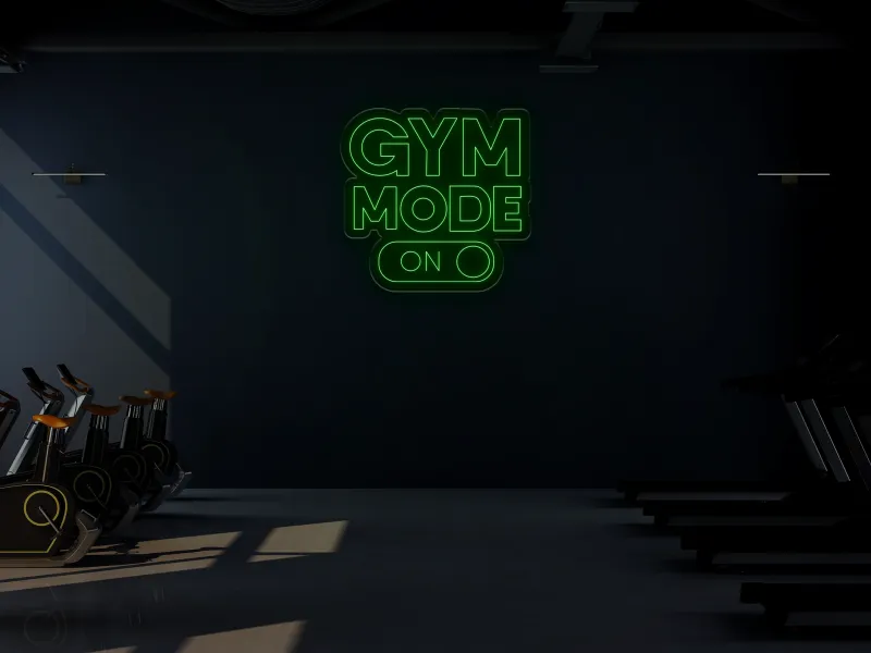 Gym Mode ON - Semn Luminos LED Neon