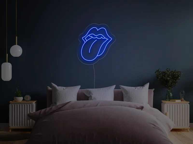 Kiss Lips - Semn Luminos LED Neon