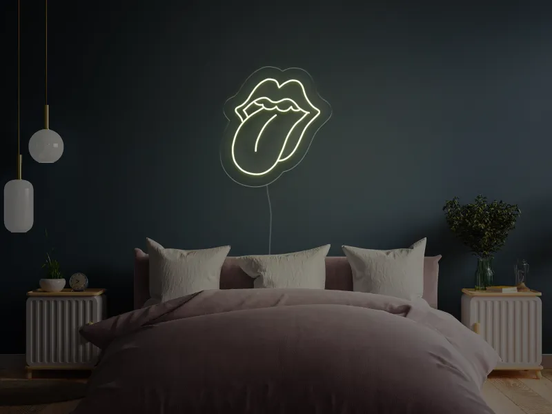 Kiss Lips - Semn Luminos LED Neon