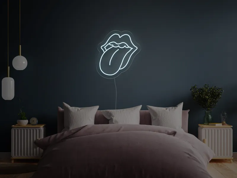 Kiss Lips - Semn Luminos LED Neon